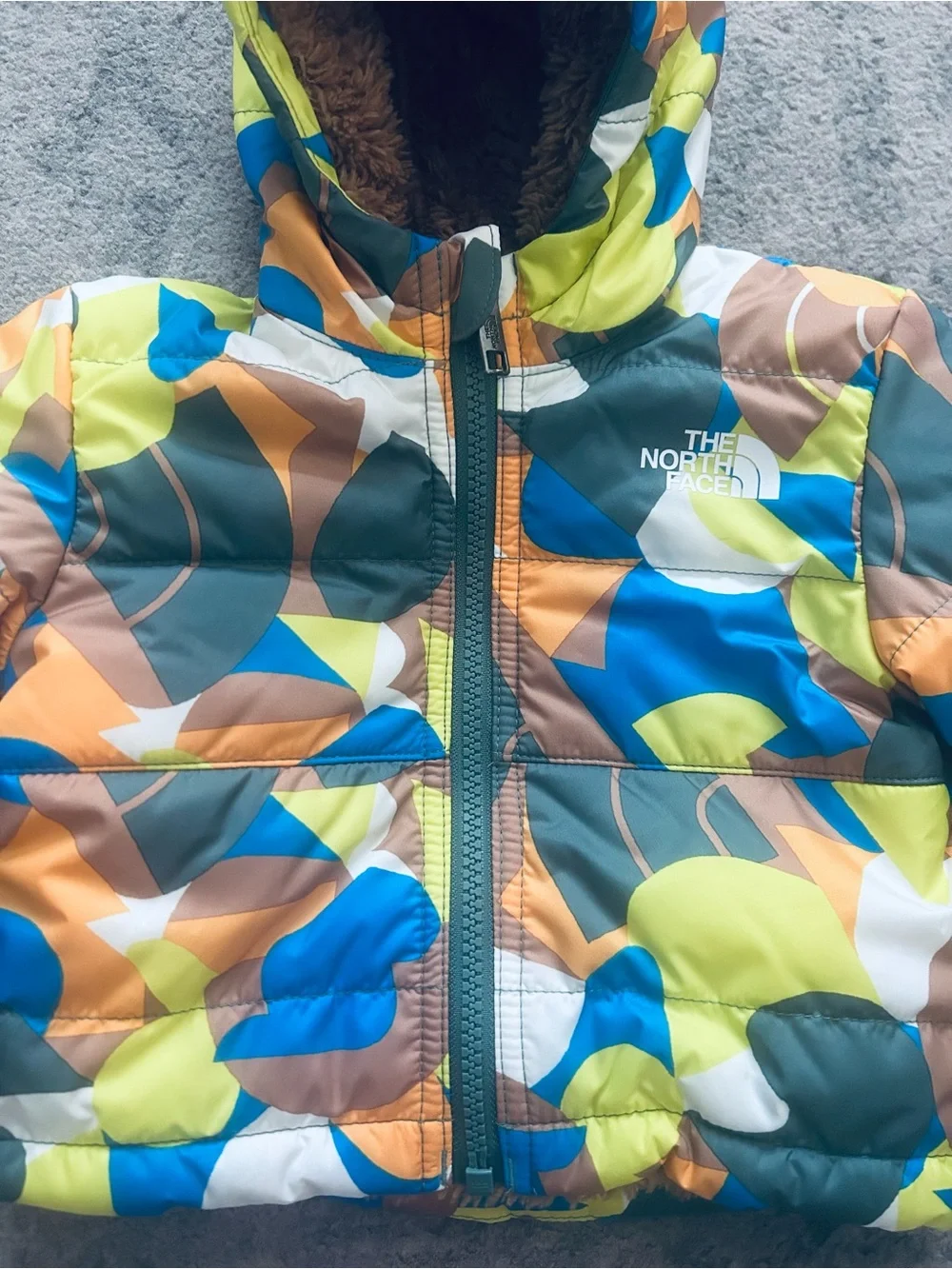 NWOT The North Face Infant Reversible Perrito Hooded Jacket